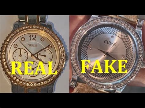 how do i know if my guess watch is fake|how to check for watches.